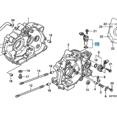 37700KTMD21  Αισθητήρας Ταχύτητας Honda ANF-125i Innova '07-'12