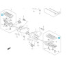 4355106G00  Rubber Footrest Suzuki DL-650/1000 V-Strom