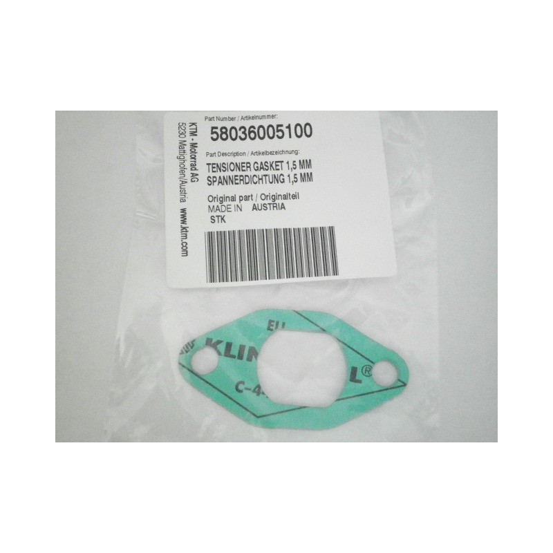 58036005100  Tensioner Gasket KTM LC4-640