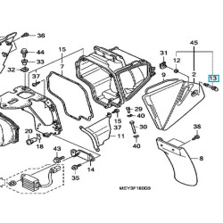 17225KN5670  Βίδα Ταχυσύνδεσμος Honda XRV-650 CRF-250X