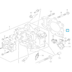 1114115F00  Gaskey Cylinder Head Suzuki AN-400 Burgman '99-'06