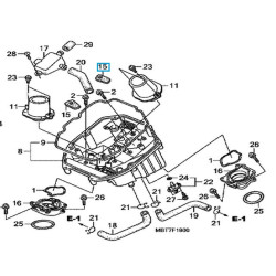 17254MBB000  Δευτερεύων Φίλτρο Αέρος Honda XL-1000V Varadero