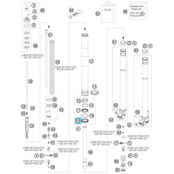 48600968  Dust Seal D48 SKF KTM EXC '12-'15 SX '12-'14