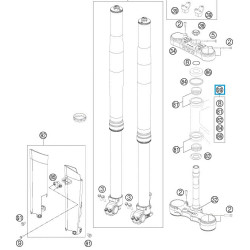 00050000930  Ρουλεμάν Λαιμού Τιμονιού Σετ KTM EXC-SX-LC 4-Adventure
