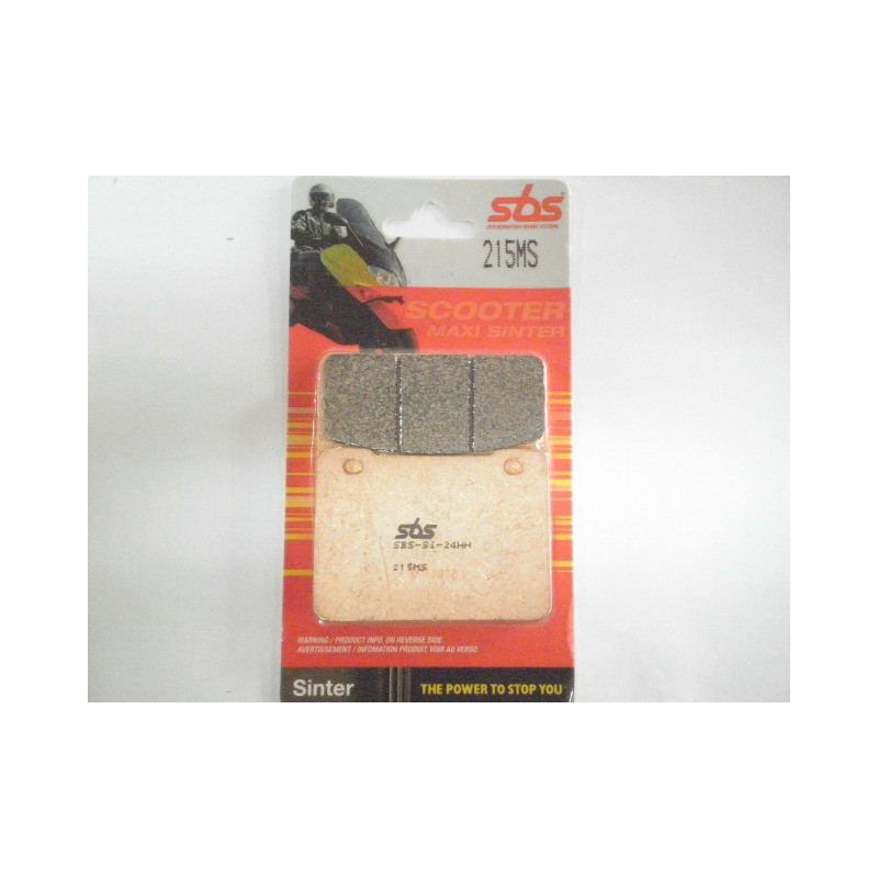 215MS  SBS Brake Pads Front SYM  MaxSym-400i-600i