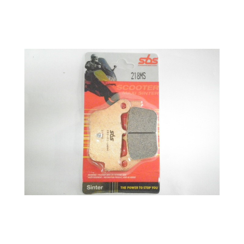 218MS  SBS Τακάκια Πίσω Φρένου SYM MaxSym-400i-600i