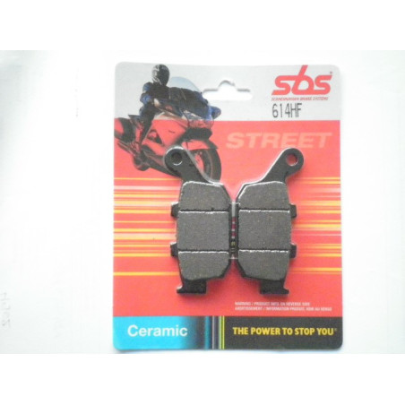 614HF  SBS  Rear Brake Pads Suzuki XF650 Freewind