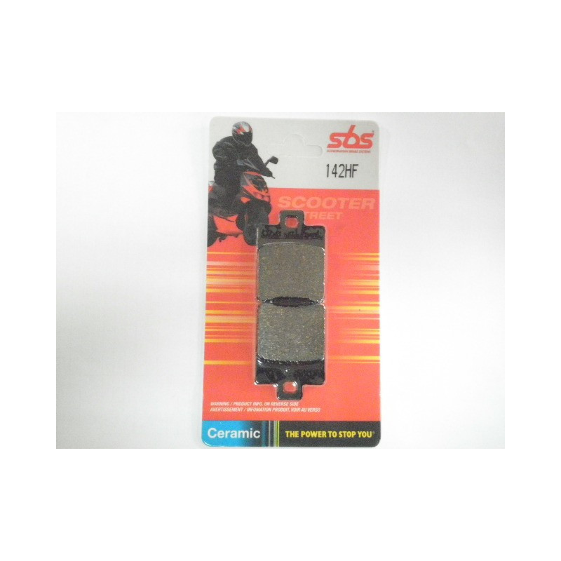 142HF  SBS Rear Disc Brake Pads Gilera Stalker 50 Runner 50 125 180 DNA 50