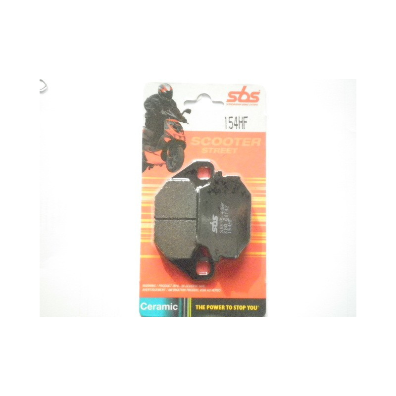 154HF  SBS Rear Brake Pads SYM Joyride-125-150-200 '03-'05