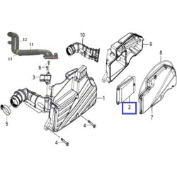 5104  Air Filter Sym  HD-125/200 