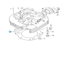 1114132E00  Gasket Cylinder Head Suzuki XF-650 Freewind