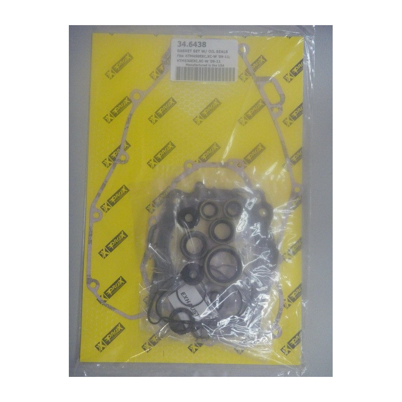 PR-34-6438  PROX Full Gasket Set KTM EXC-450-530