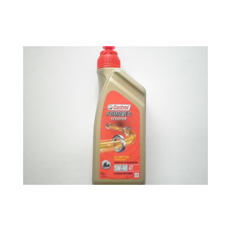 CRAES4T51  CASTROL Power 1 Ημισυνθετικό Λιπαντικό Scooter 4t 5W/40 