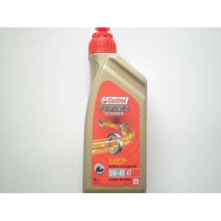 CRAES4T51  CASTROL Power 1 Ημισυνθετικό Λιπαντικό Scooter 4t 5W/40 