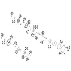 59038011010  Ρότορας Αντλίας Λαδιού KTM EXC-SX