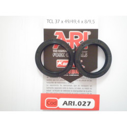 ARI027  ARIETE Front Fork Oil Seals Set  37X49X8/9.5 