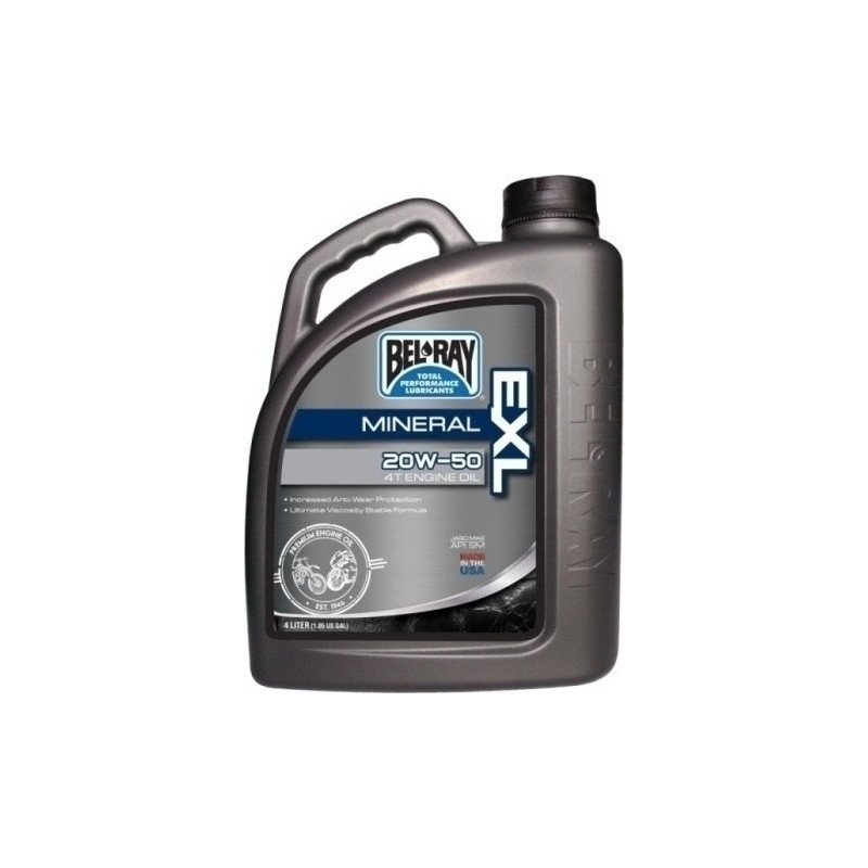 BEL.0040  BEL RAY EXL 20W/50 Λιπαντικό 4t. (4lit.)