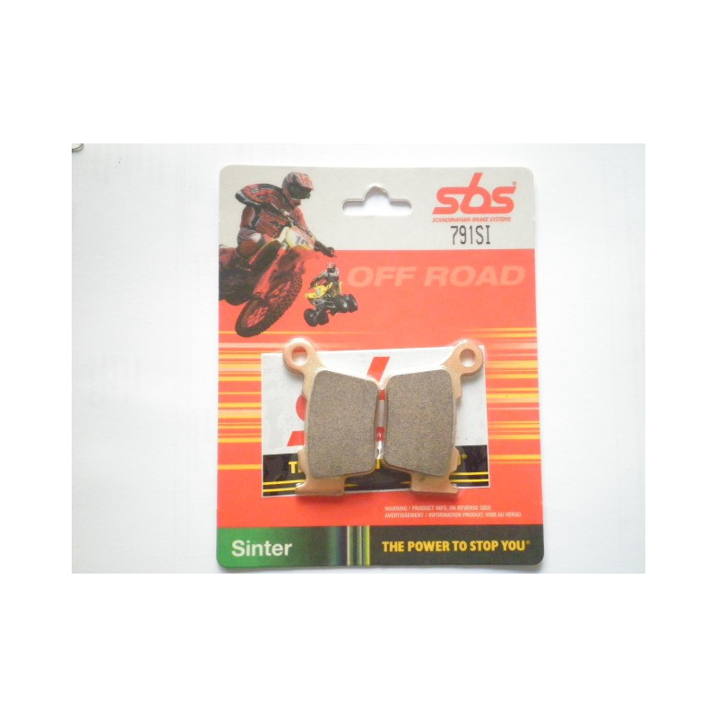 791SI  SBS Τακάκια Πίσω Φρένου KTM EXC-SX '04-'15