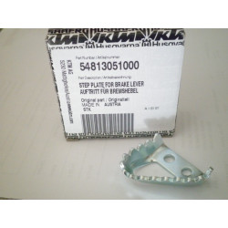 54813051000  Step Plate For Brake Lever KTM EXC-SX '04-'14