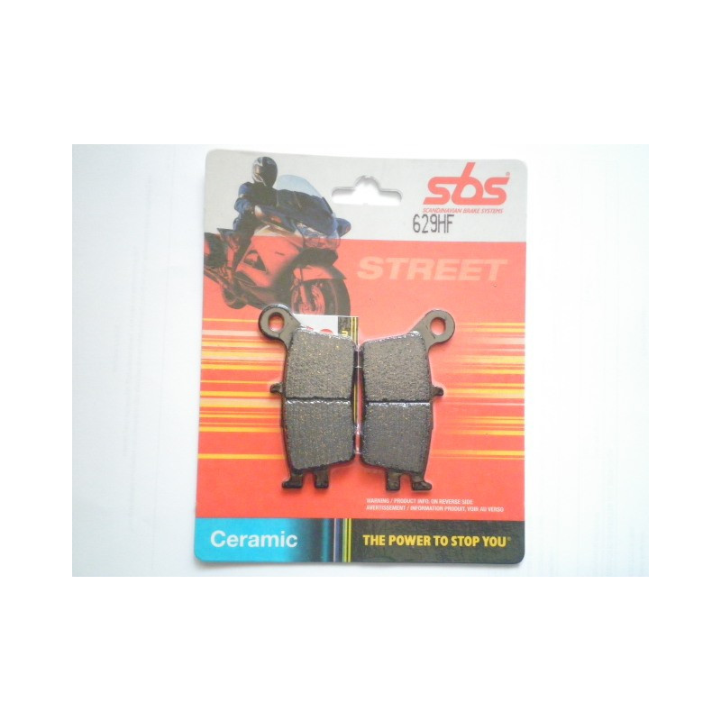 629HF  SBS Rear Brake Pads Honda AX-1