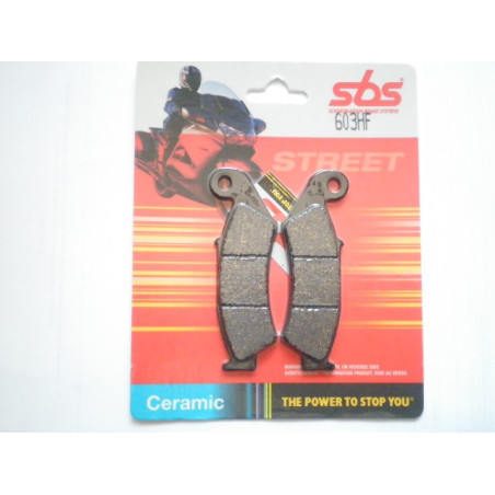 603HF  SBS Front Brake Pads Honda AX-1 XR-250 XR-600