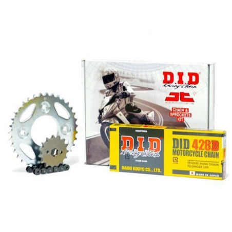 DIDKRISS125  D.I.D Drive Chain Set Modenas Kriss-125