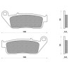 627HS  SBS Front Brake Pads Suzuki AN-650 Burgman