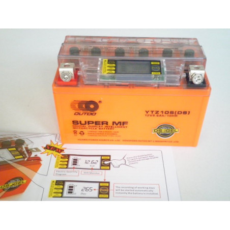 YTZ10S Μπαταρία Gel YTZ10S Sym VS-125/150 