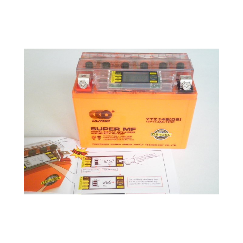 YTZ14S  Μπαταρία Gel YTZ14-S Sym MaxSym-400i-600i