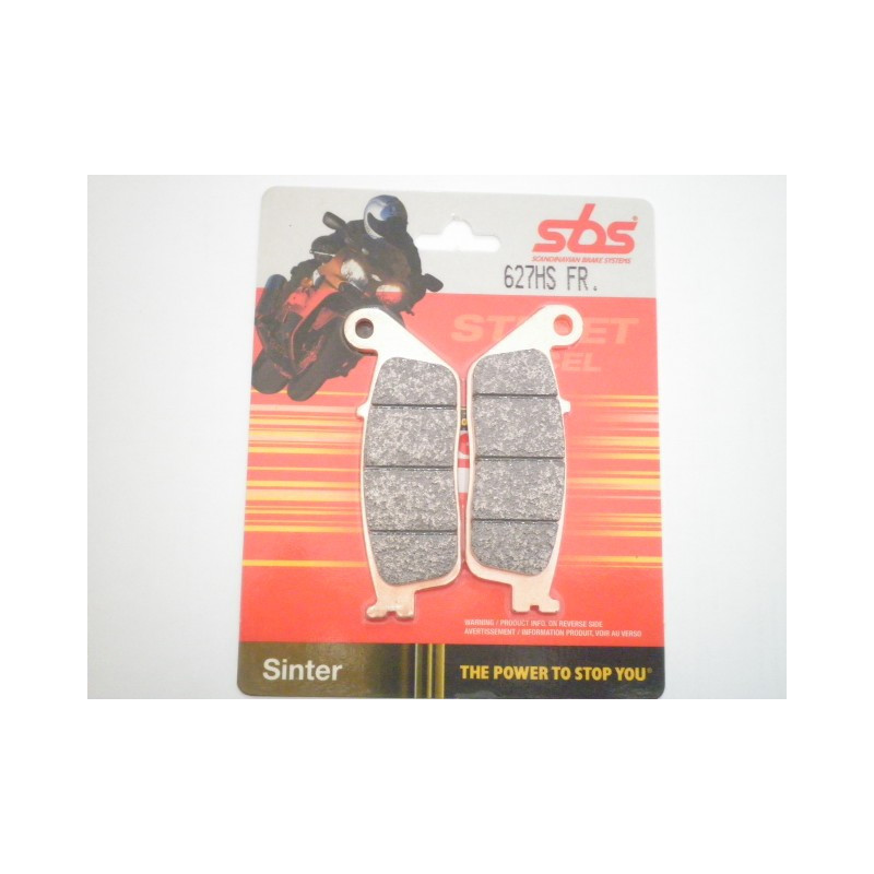 627HS  SBS Front Brake Pads Honda CBF600 CB600 Hornet 