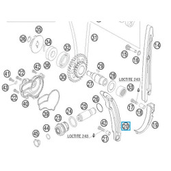 77036002000  Timing Chain Tensioner KTM EXC-F 250 '06-'13