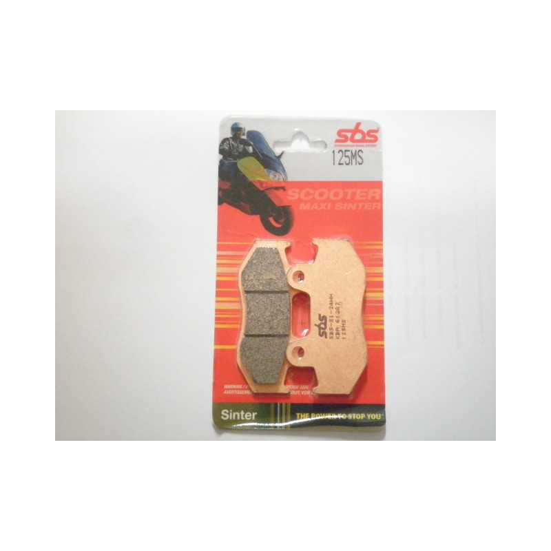 125MS  SBS Τακάκια Εμπρός Φρένου Honda SH-125-150 '01-'09