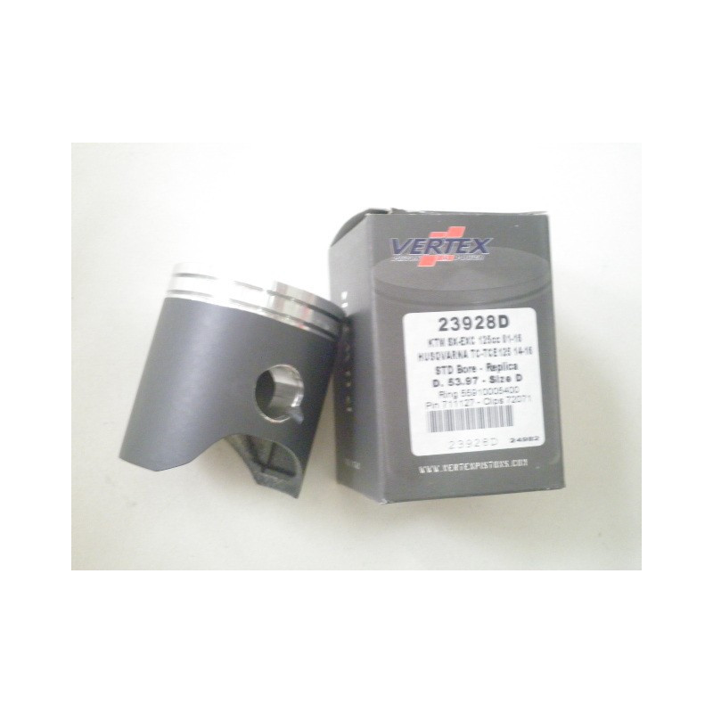VE-23928D  VERTEX Piston Kit 53,97 mm KTM EXC-SX-125 '01-'16