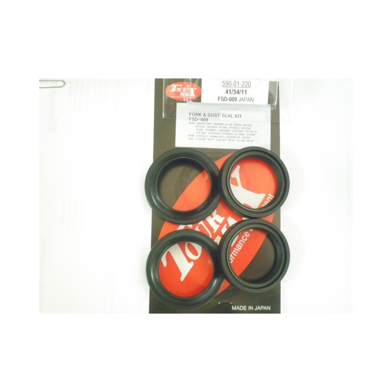 Front Fork Oil & Dust Seals Set JPN 41x54x11 Suzuki GSXR-600 '97-'03 & '06-'13