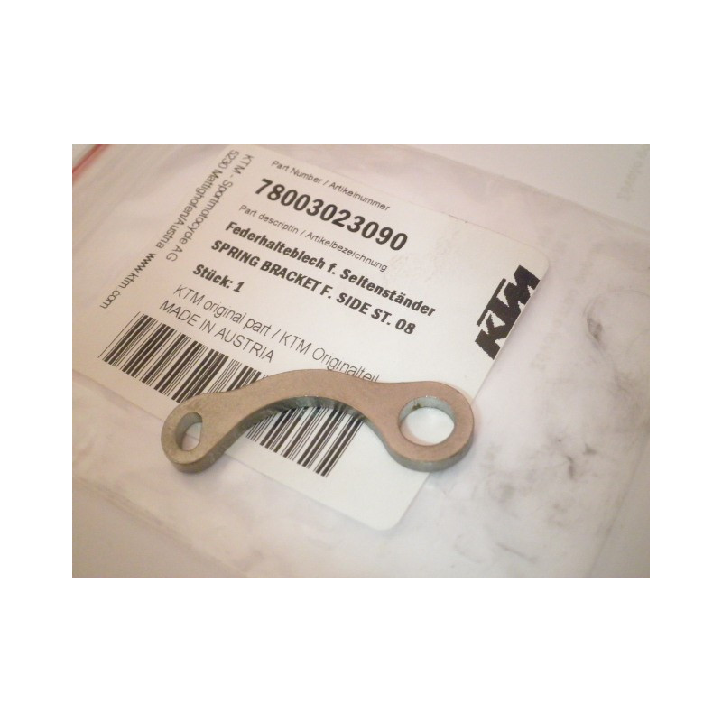 78003023090  Bracket For Side Stand Spring KTM  EXC '08-'16