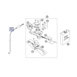 54832063000  Σωληνάκι Συμπλέκτη KTM EXC-SX '06-'16