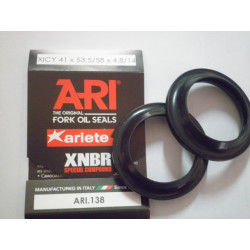 ARI138  Ariete Front Fork Dust Seal Set Honda CB-CBF-CBR