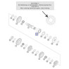 54833025000  Ρουλεμάν Αξονα Γραναζιού KTM EXC-250-300