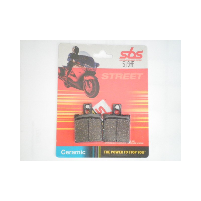 519HF  SBS Τακάκια Οπίσθια Ducati Monster 600-620-695