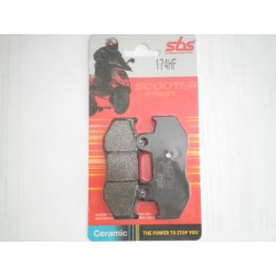 174HF  SBS Rear Brake Pads Suzuki AN-400 Burgman '01-'06