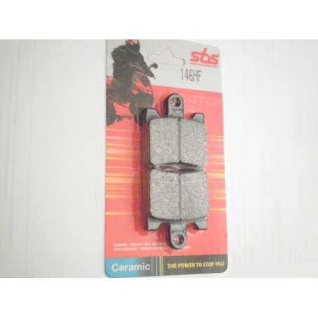 146HF  SBS Front Disc Pads Suzuki AN-250-400 Burgman '98-'06