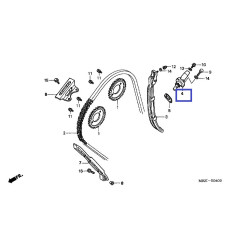 14520MBZK01 Τεντωτήρας Καδένας Χρονισμού Honda CB-600F Hornet '03-'04