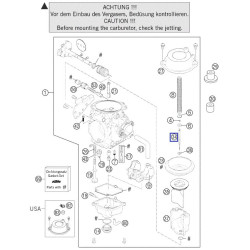 584310346G5  Βελόνα Σλάιντ Καρμπυρατέρ KTM LC4-640