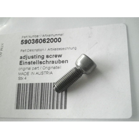 59036062000  Adjustment Screw KTM EXC 4T '00-'07 SX 4T '00-'06