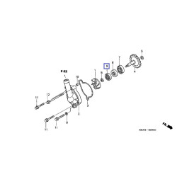 91211KSE671  Τσιμούχα Αντλίας Νερού Honda CRF-150-250R-250X