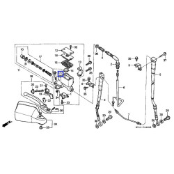 90114MN9006  Bolt, Handle Lever Honda XL-650V Transalp XL-1000V Varadero
