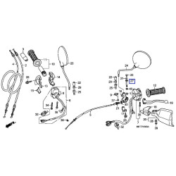 90114MK5000  Clutch Lever Bolt Honda XL-650V Transalp XL-1000V Varadero