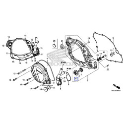 19215MEN580  Φτερωτή Αντλίας Νερού Honda CRF-450R '06-'17