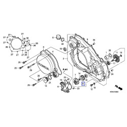 19217KRNA40  Τσιμούχα- Μηχανική Αντλίας Νερού Honda CRF-250R '10-'11 CRF-450R '11-'12
