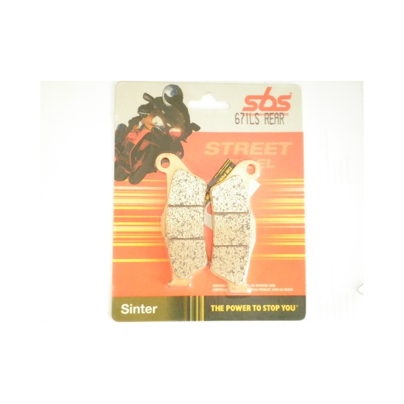 671LS  SBS Rear Brake Pads KTM ADV-950-990